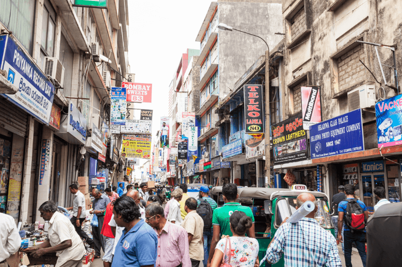 Pettah market- Colombo