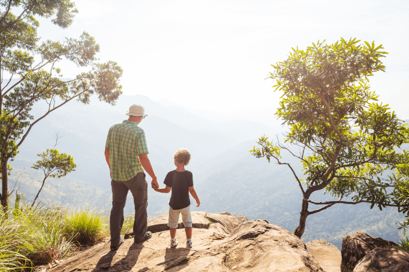 Tourists in Sri Lanka