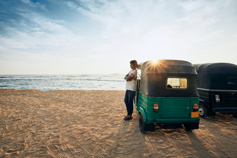 Tuk Tuk in Sri Lanka