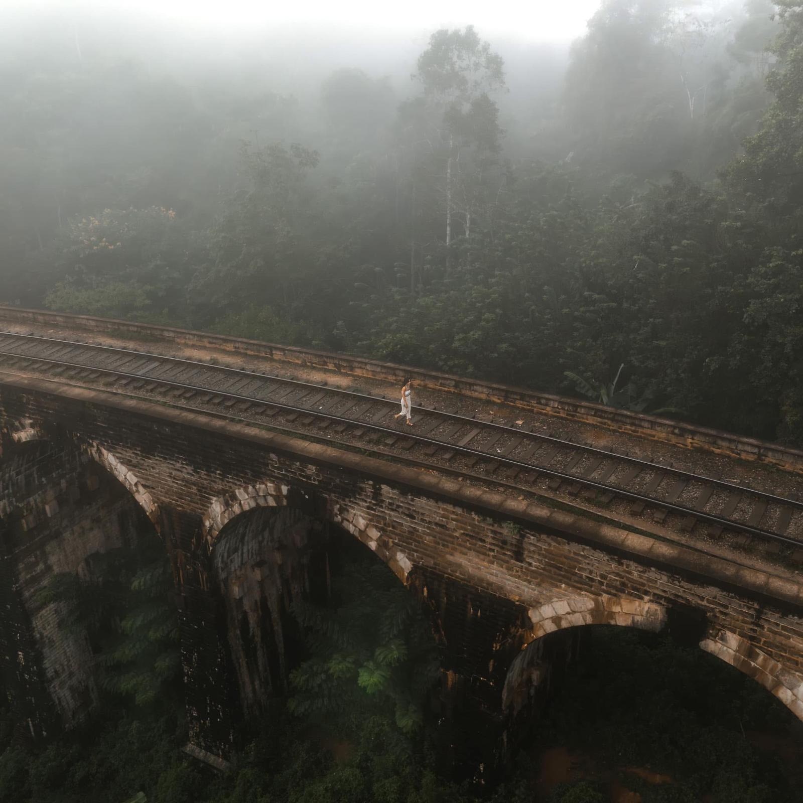 Nine Arch Bridge in Ella, Sri Lanka